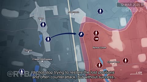 🇷🇺 🏹 🎣 Rybar's Analysis: May Offensive, Situation on the Dzerzhinsky Direction
