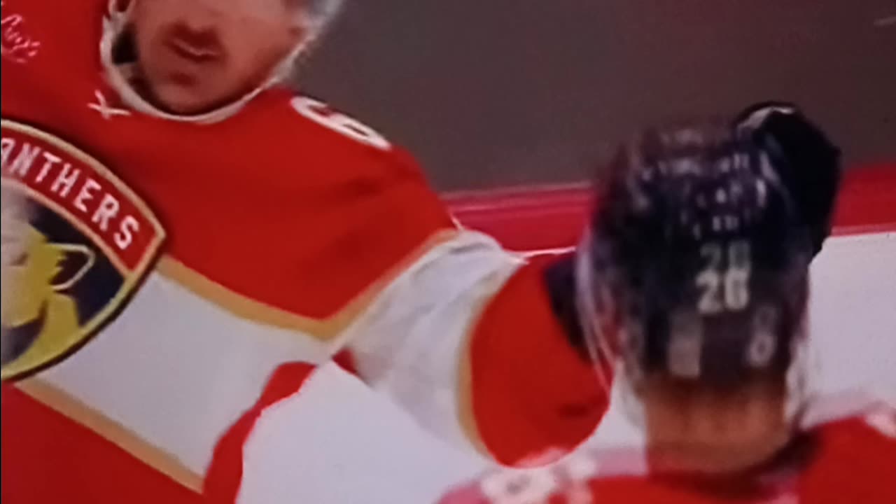 Brad Marchand scores....for the panthers