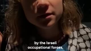 Brave Greta Sends Greetings to Comrades — Why Did Israel Arrest Her? 😂