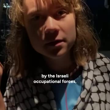 Brave Greta Sends Greetings to Comrades — Why Did Israel Arrest Her? 😂