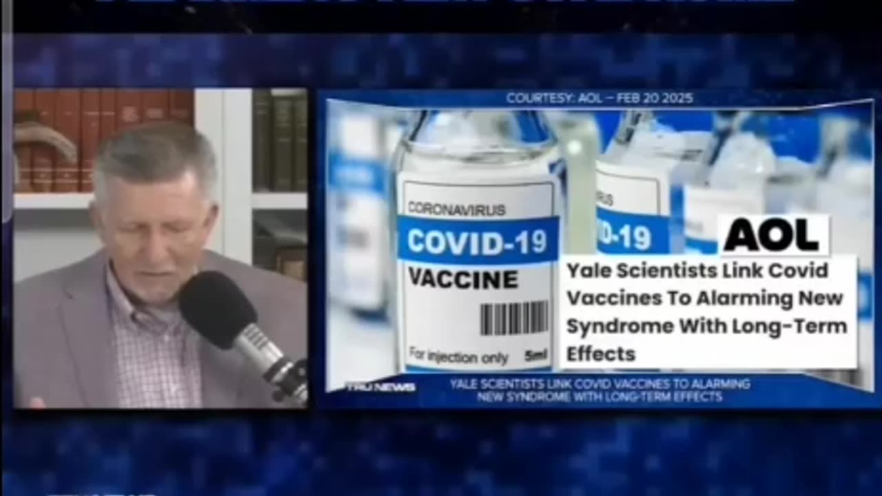 Yale scientists link Covid jab to alarming new syndrome.