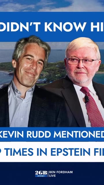 I didn't know him says Ex-PM Rudd from Australia