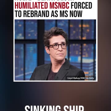 Sinking Ship MSNBC Rebrands
