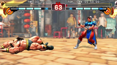 Zangief vs chun-le