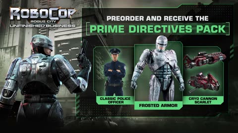 RoboCop: Rogue City - Unfinished Business - Overview Trailer ｜ PS5 Games