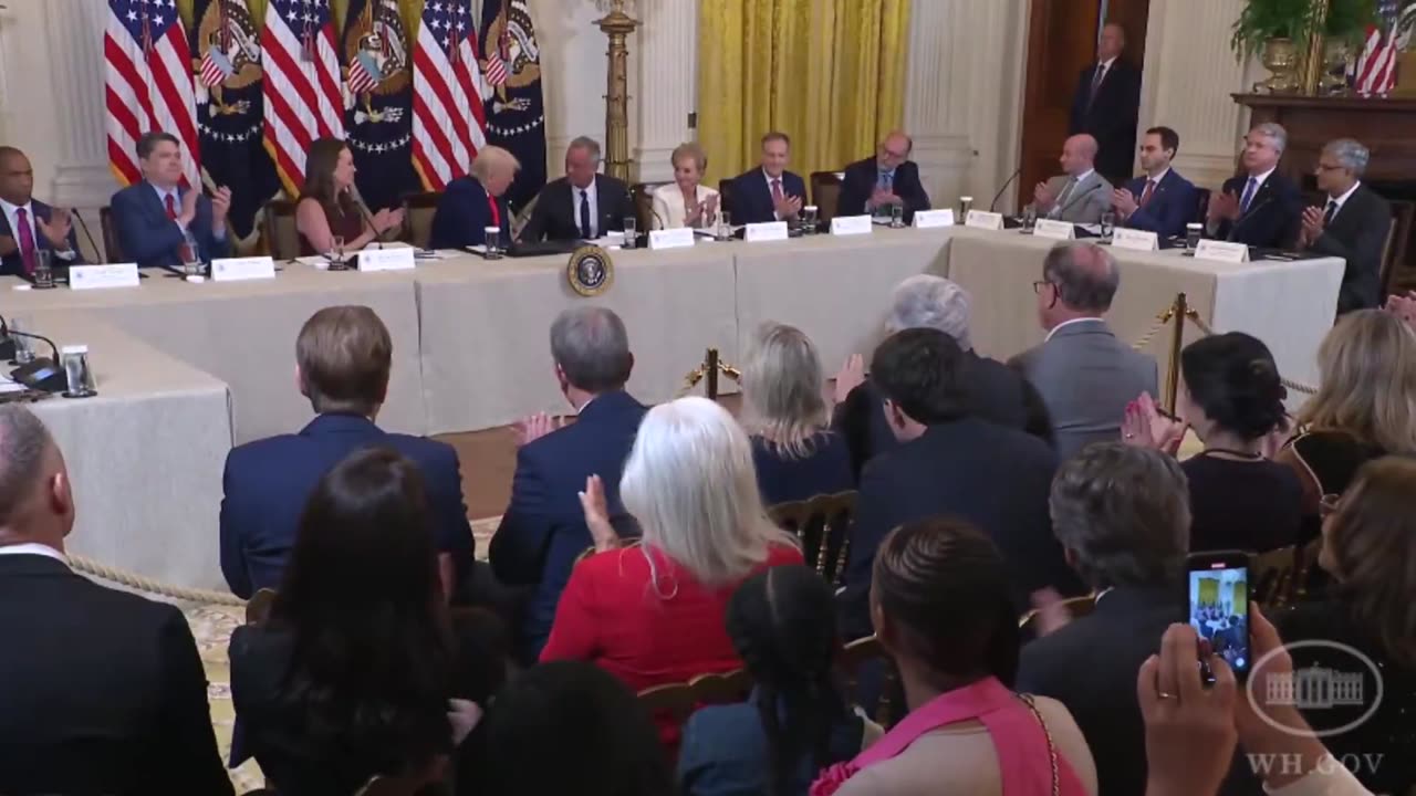 Sec. Kennedy · My remarks at the MAHA Commission event at the White House