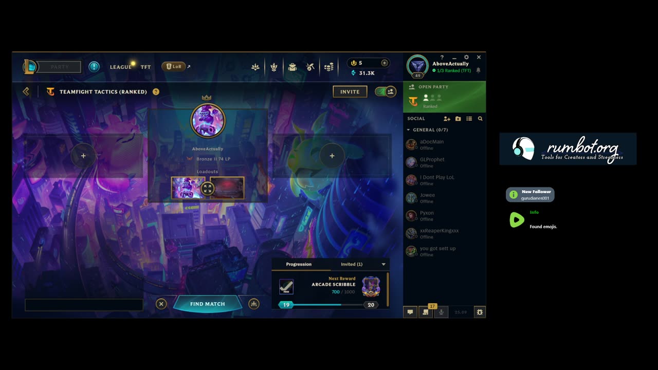 TFT - Chill Strean