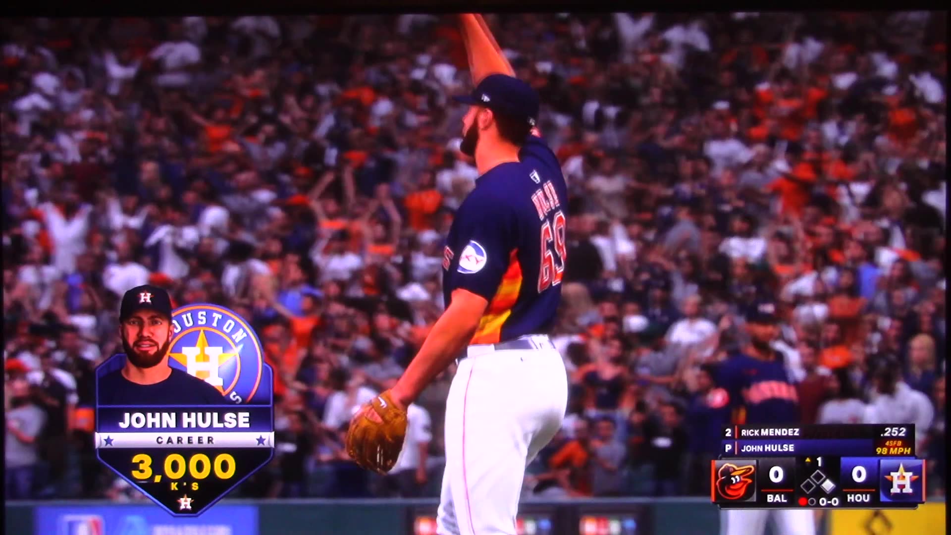 MLB The Show: Houston Astros vs Baltimore Orioles (S16 G154)