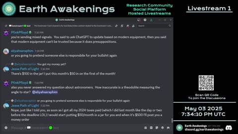 Earth Awakenings - Livestream 1 - #3147