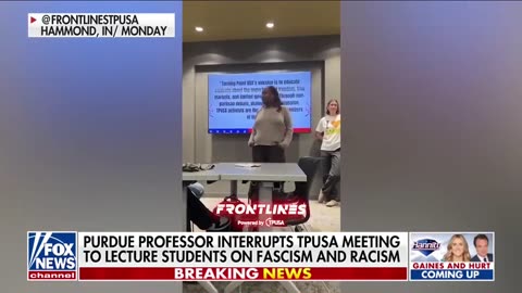 Liberal Purdue Professor Calls Turning Point Chapter Fascists and NAZIs