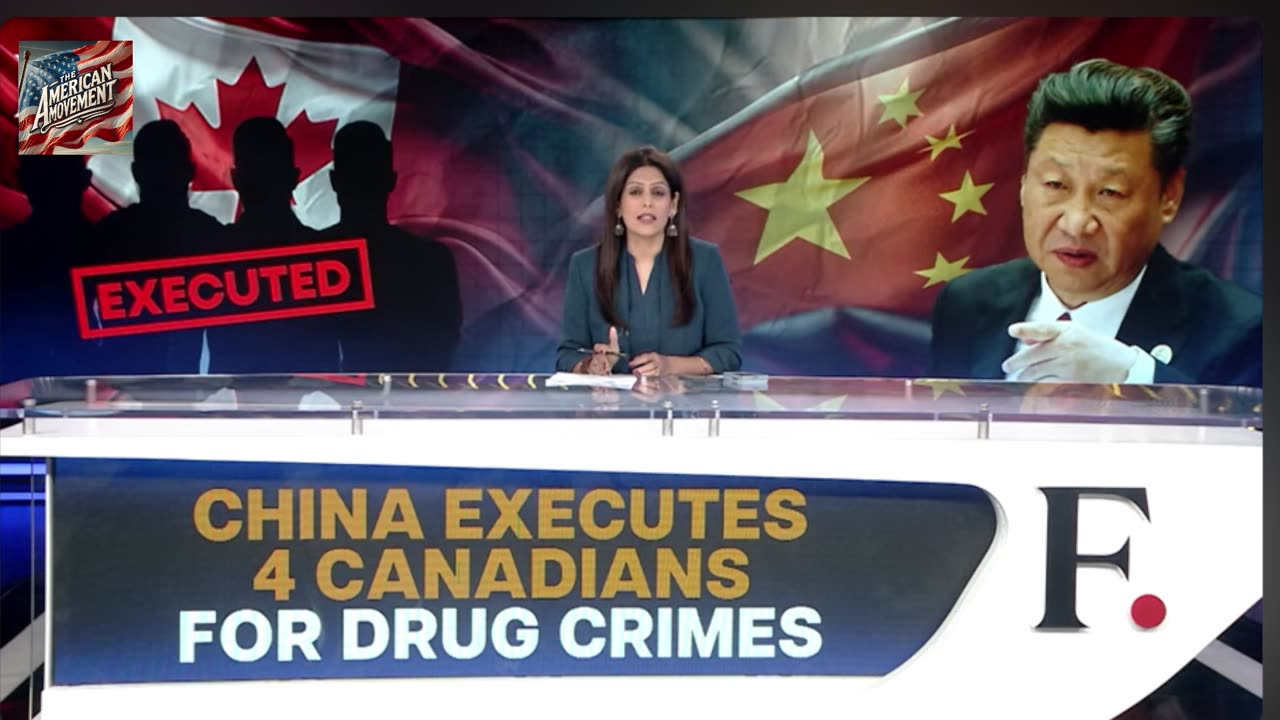 China is executing Canadians and killing Americans with Fentanyl and we do nothing