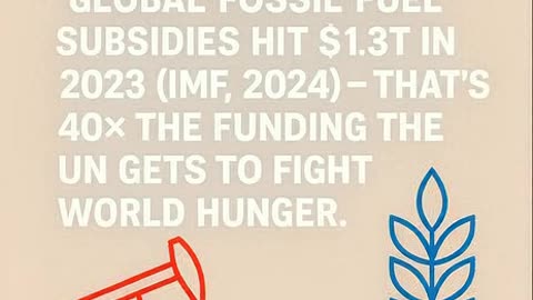 💣 $1.3T Subsidies vs World Hunger | Blunt Policy
