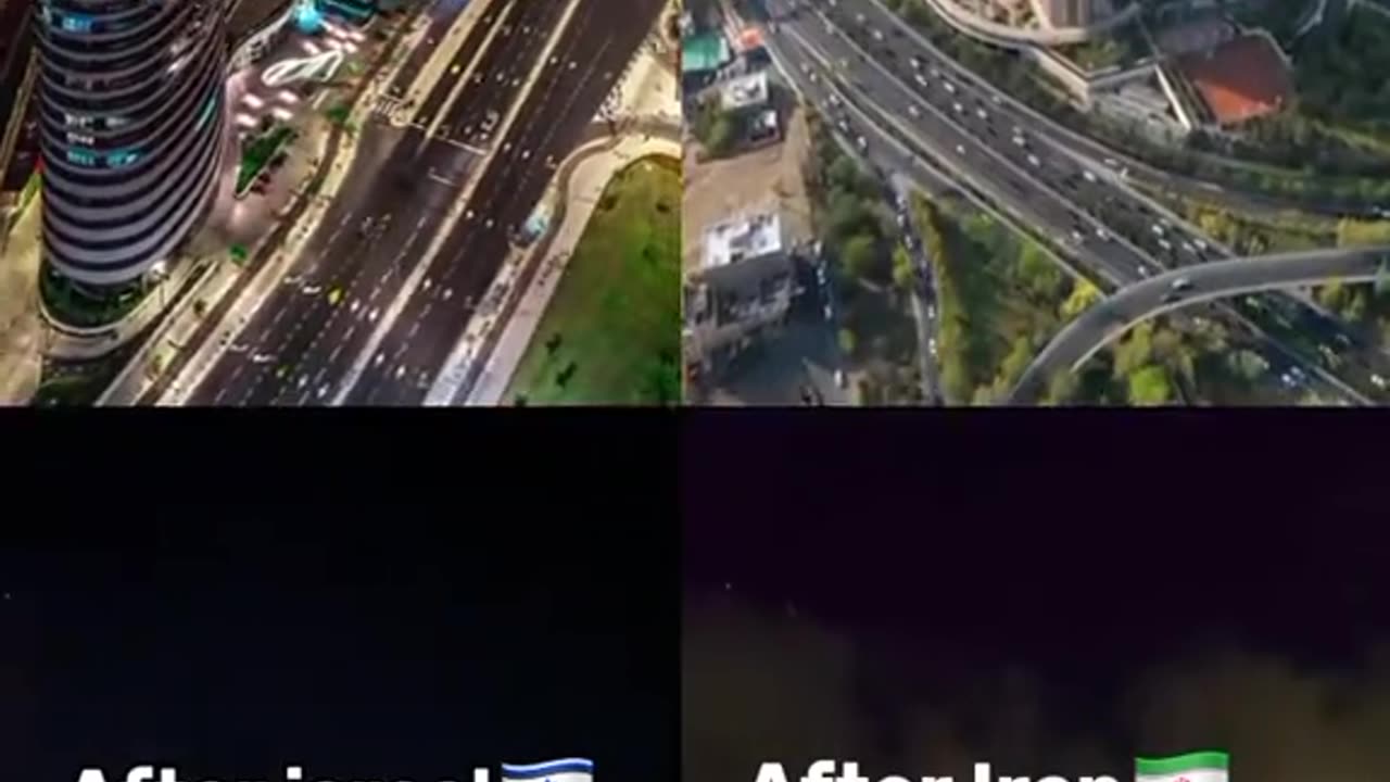 Israel and Iran - Before & After