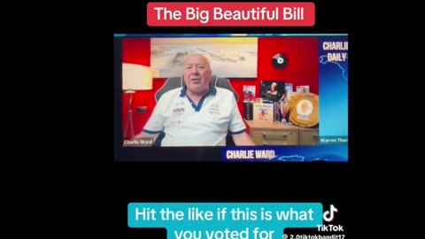Charlie Ward talks about trumps big beautiful bill