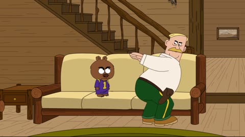 Brickleberry - 01x06 - Bomba Gay - spanking 3