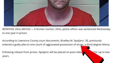 COP GETS FIRED AND PUT IN JAIL - WE DON'T STOP - IRONTON OHIO, DUNCAN OKLAHOMA