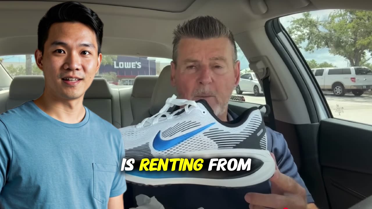 Sarasota Tim is renting expensive Nike sneakers for free