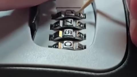 How to open any combination lock...