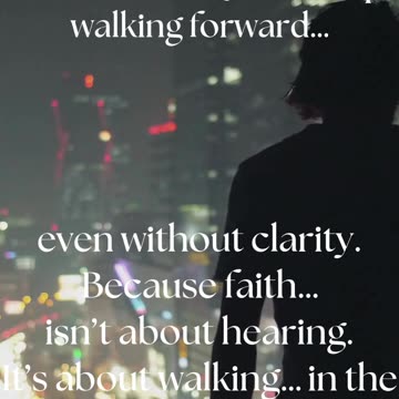 Silence isn’t absence. It’s the test of your faith.