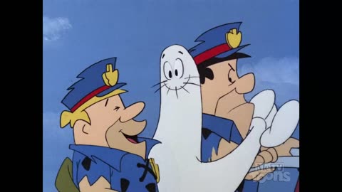 Bedrock Cops S01E3_4 A Bad Case of Rockjaw _ Follow That Dogasaurus