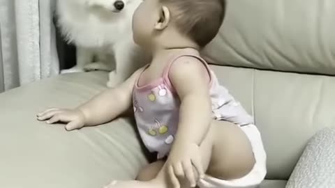 Cute Baby Playing with Adorable Animals 🐶🐱 | Heartwarming Moments You’ll Love