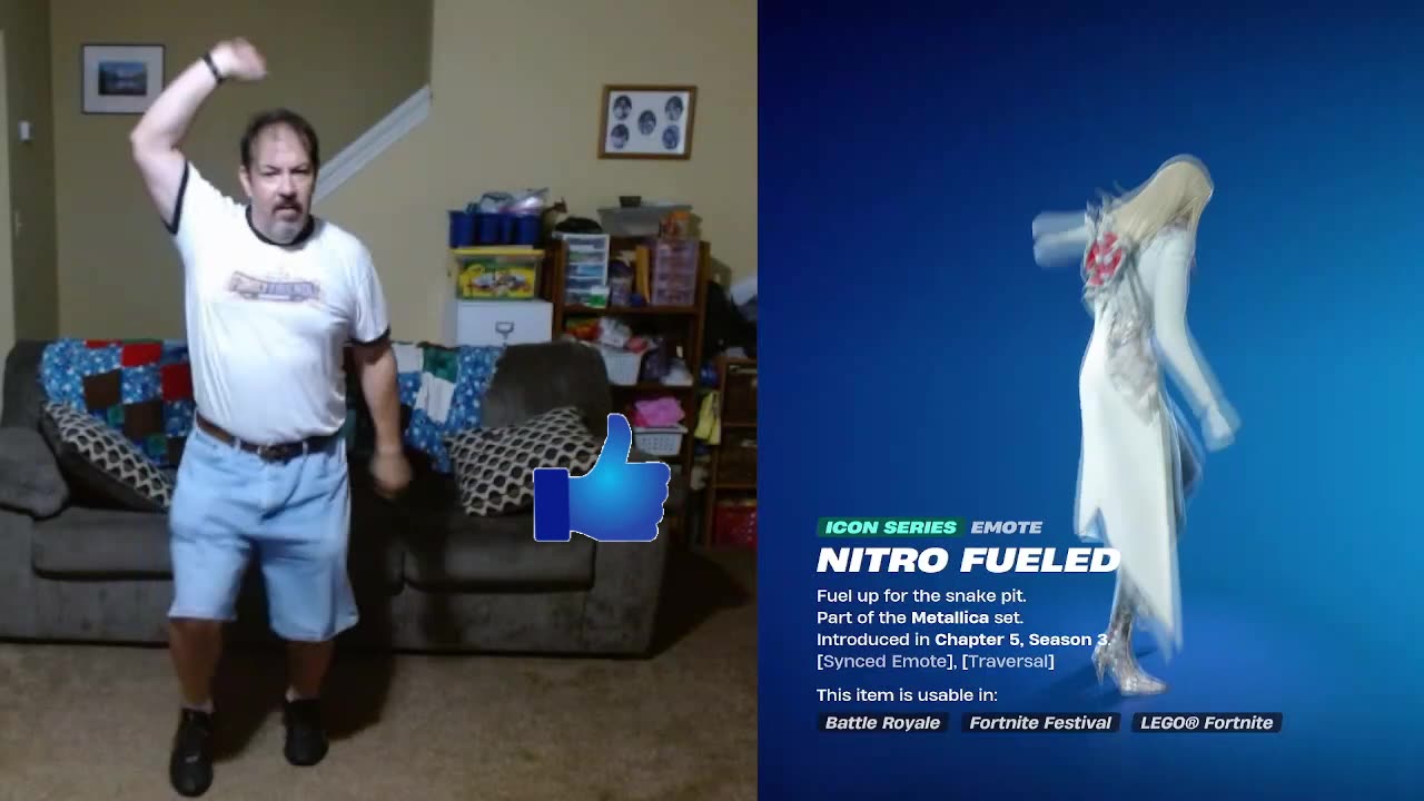 FFG Dance Fortnite Emotes Nitro Fueled