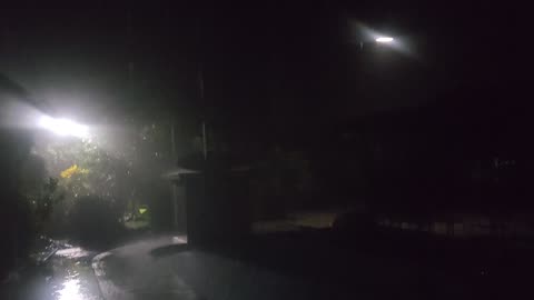 First proper storm of the rainy season