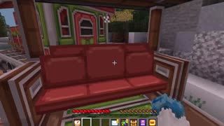 Riding the train on the Hive Minecraft server