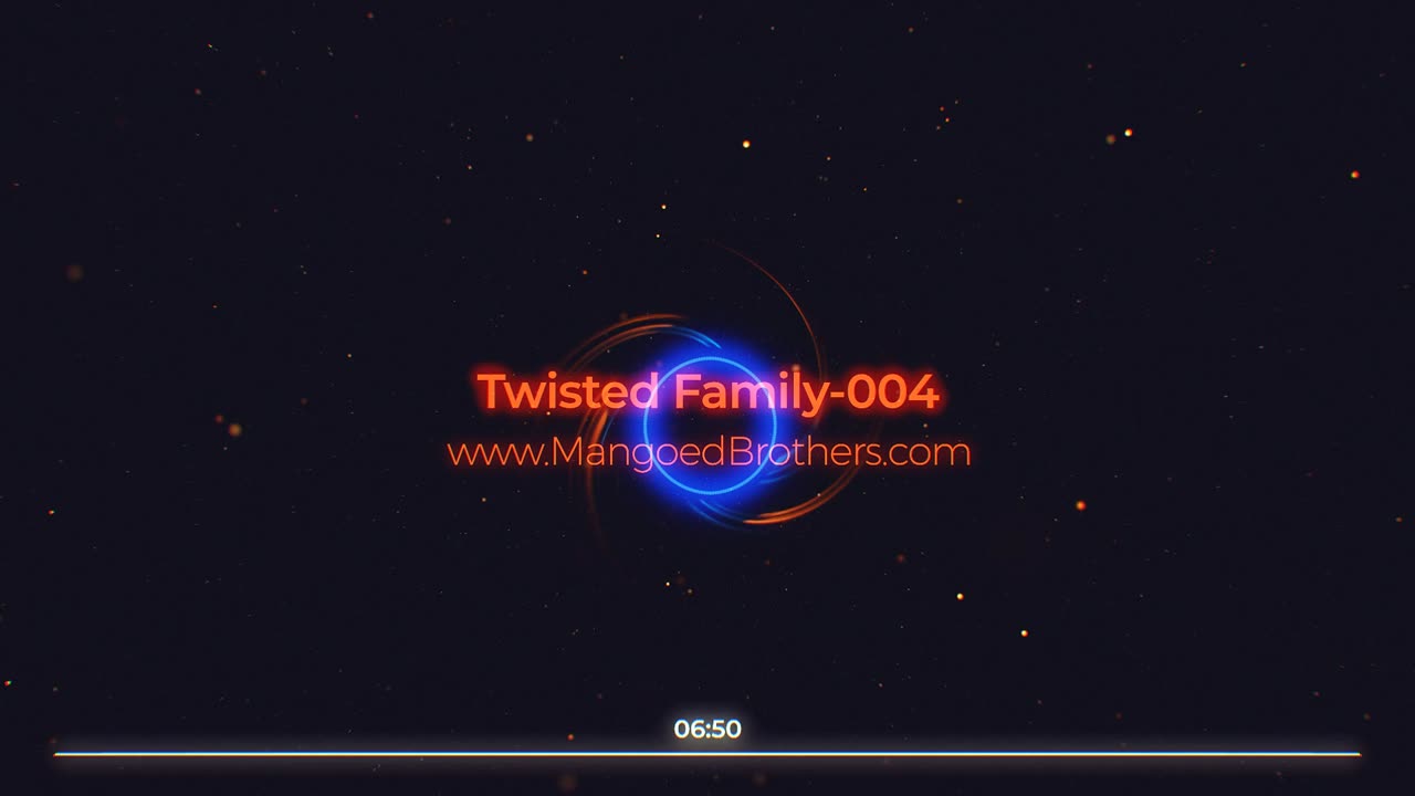 MB-Twisted Family-004 (6m51s) Fiery Rays Music Visualizer
