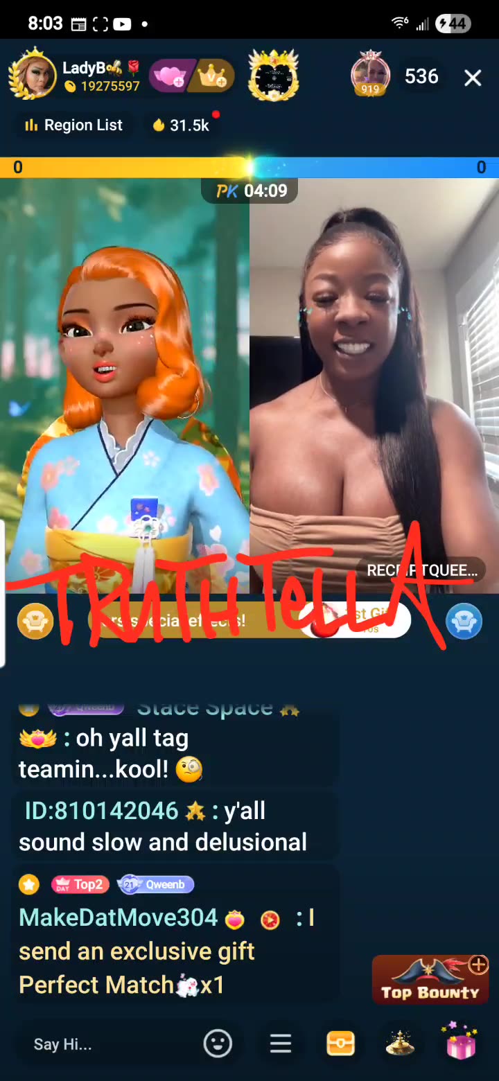 LADYBEE & RECEIPTQUEEN RESPONDING TO ZEROFUXGVN READING BOTH OF THEM