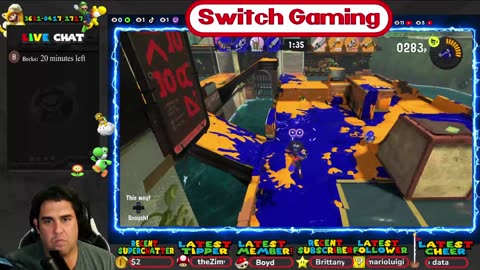 Splatoon 3 Turf War Gameplay *LIVE*