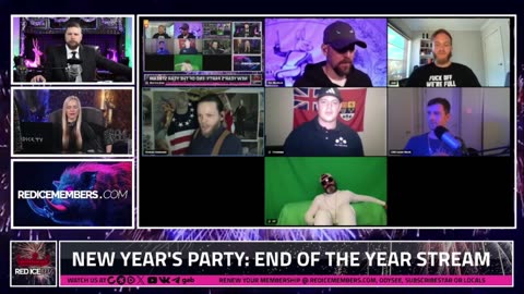 Thomas Rousseau of Patriot Front on Red Ice TV's New Year's Stream