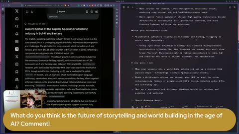 Storyteller's worldbuilding: Storytelling & world building in the age of AI