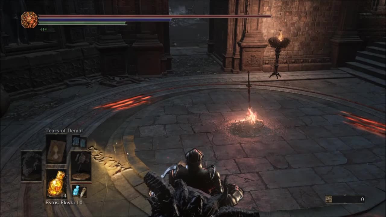 Relaxing by the bonfire in the middle of The Ringed City (Dark Souls 3 Ambience)
