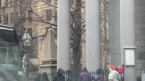 Downtown Boston Clown