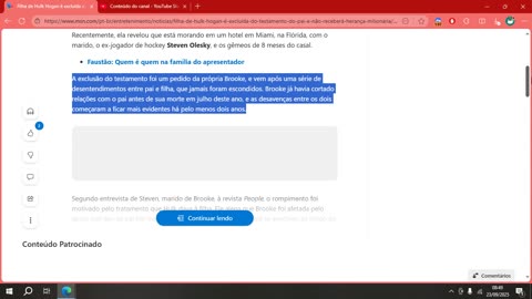 Filha de Hulk Hogan é excluída do testamento do pai e não receberá herança milionária