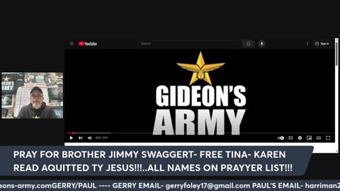 GIDEONS ARMY THURSDAY LIVE 930 AM EST 6/19/25