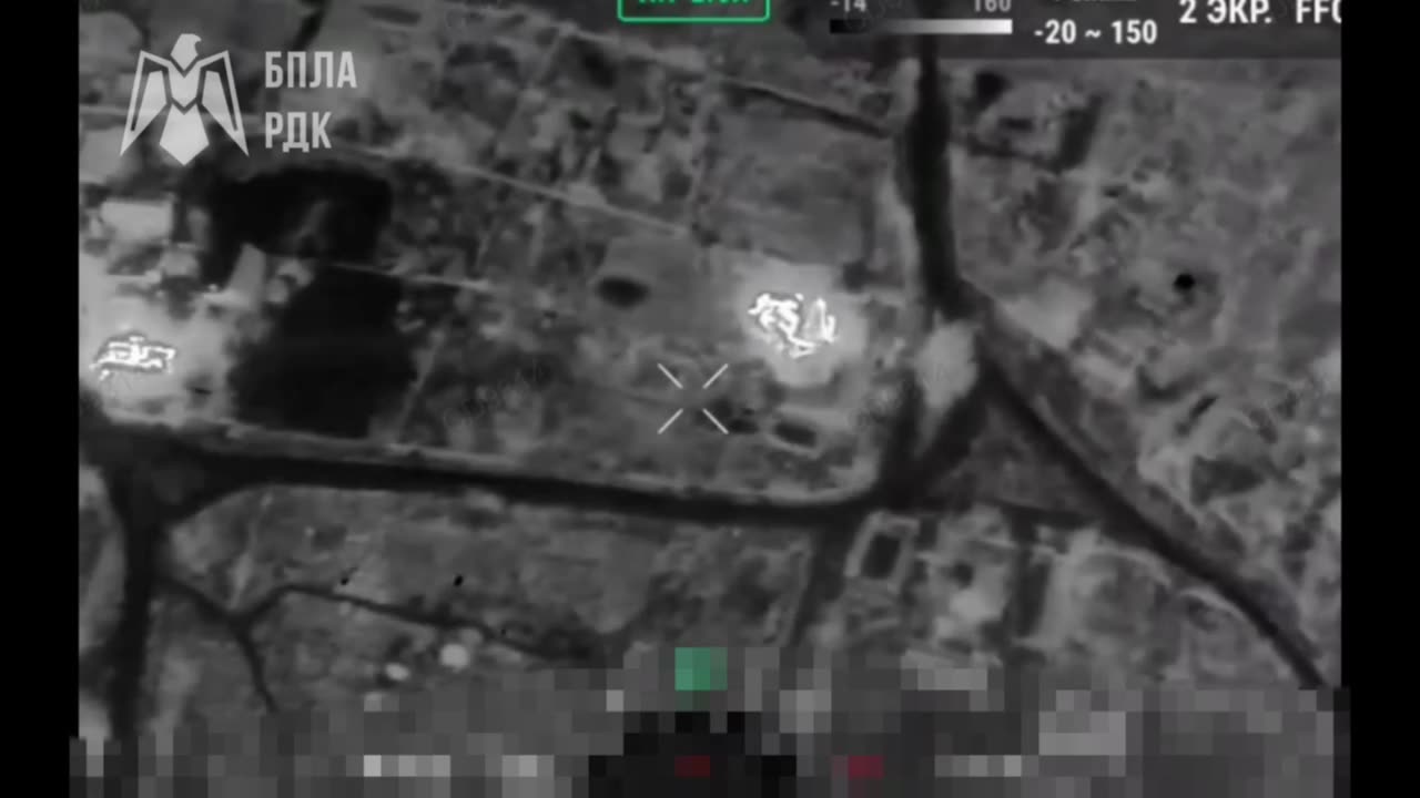 Heavy Bomber Drones Demolish Russian Positions Overnight