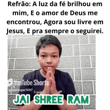 Título A Luz da Fé Verso 1 Nas trevas do mundo eu estava,