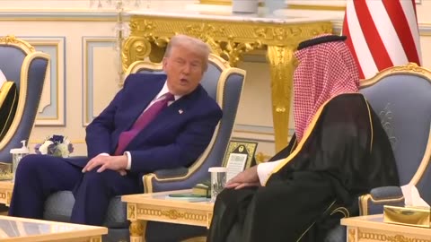President Trump making WW friends!