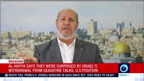 Hamas Gaza leader Khalil Al-Hayya's Speech (English) July 27 2025