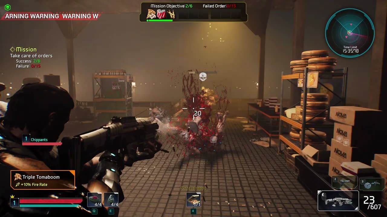 Pizza Bandit [PC] First Look. CO-OP Gameplay Commentary. PugmanPlays.