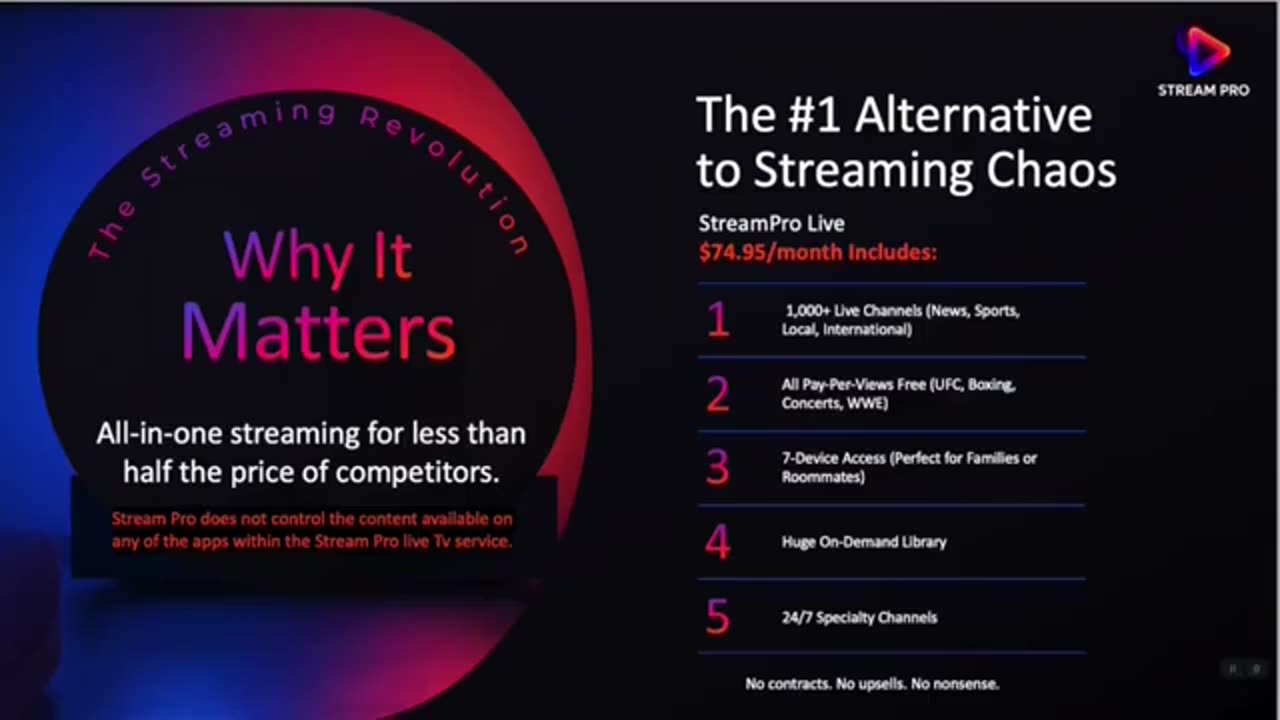 TV Streaming Revolution is Finally Here! Intro to Stream Pro Live.