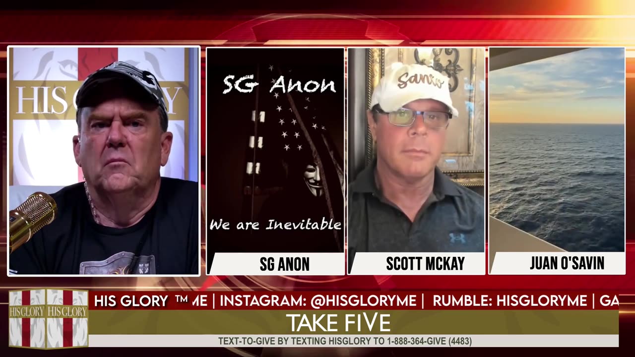 (6/25/25) | SG Sits Down on HisGlory.TV's "Take Five Roundtable" w/ Pastor Dave, Scott McKay, and Juan O'Savin