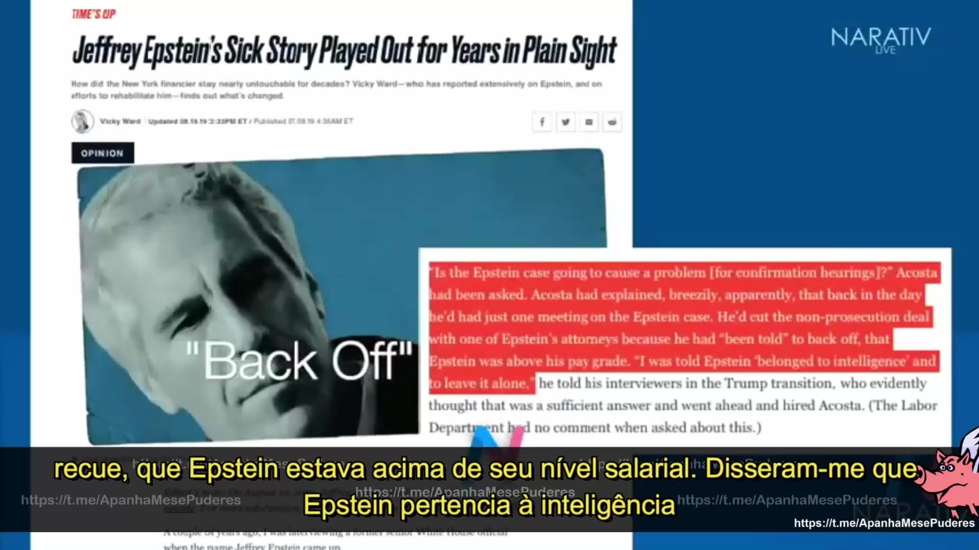 O pedófilo Jeffrey Epstein e Ghislaine Maxwell eram agentes da Mossad de Israel! (Legendado)