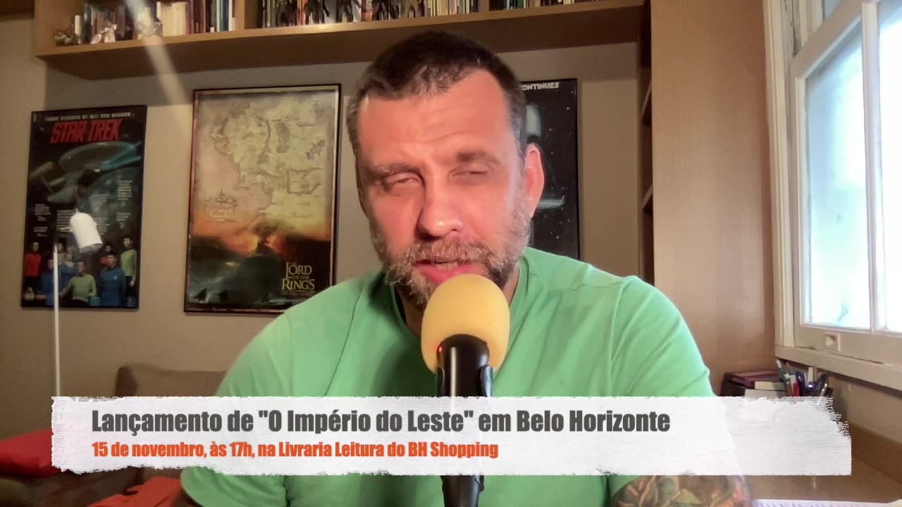 Lançamento de "O Império do Leste" em BH | 15 de novembro, 17h