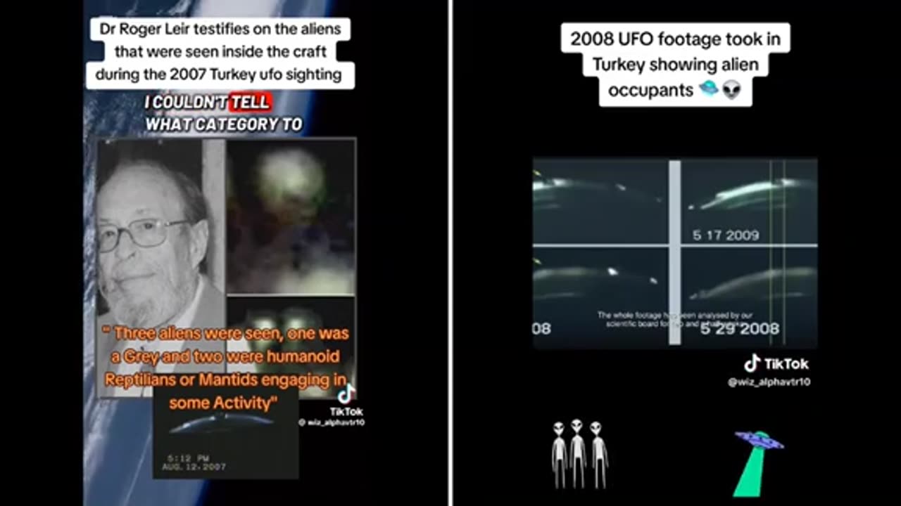 Dr Roger Leir on UFOs ..