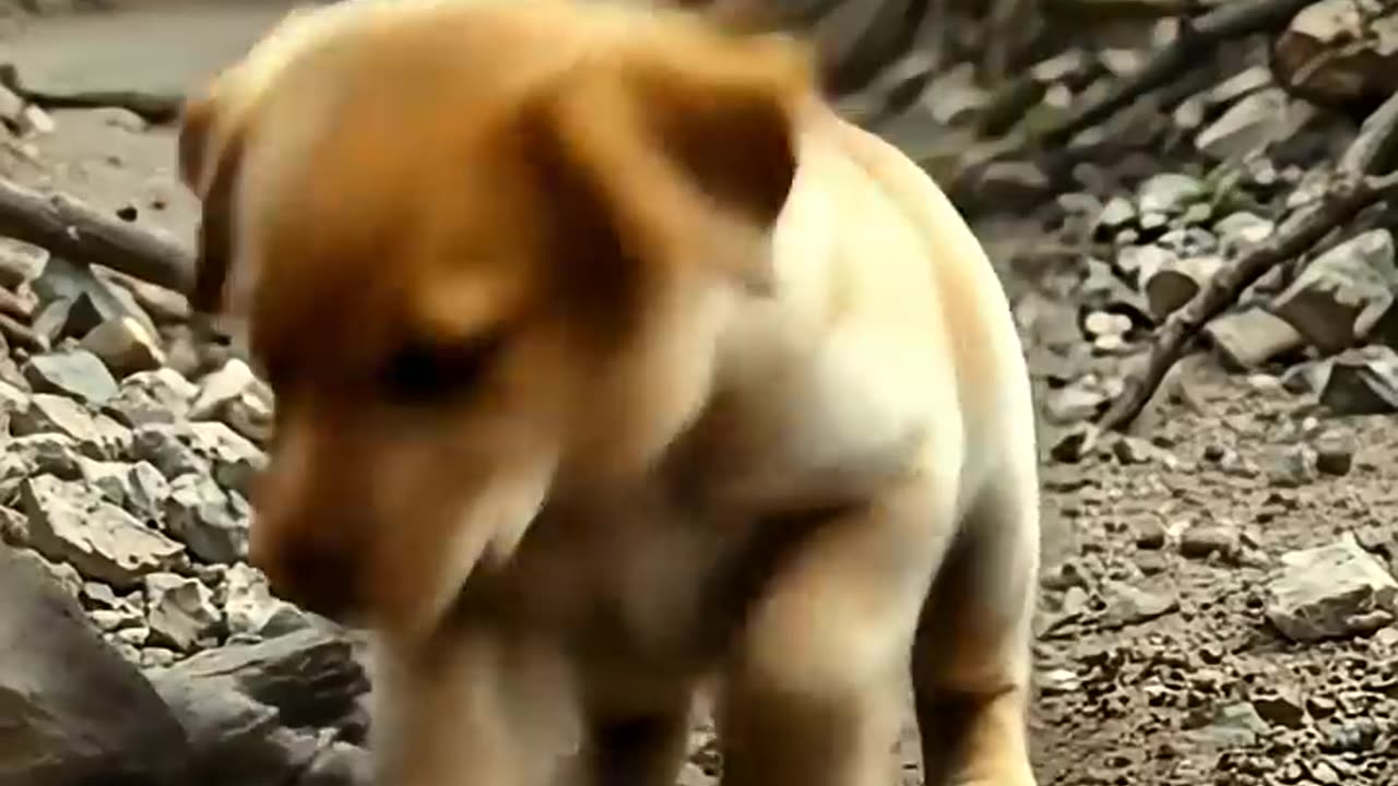 Billionaire gets trapped in a landslide, Brave Puppy Comes to Rescue
