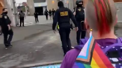 Portland, OR (October 17th) — A couple weeks ago, Antifa agitators showed up to disrupt