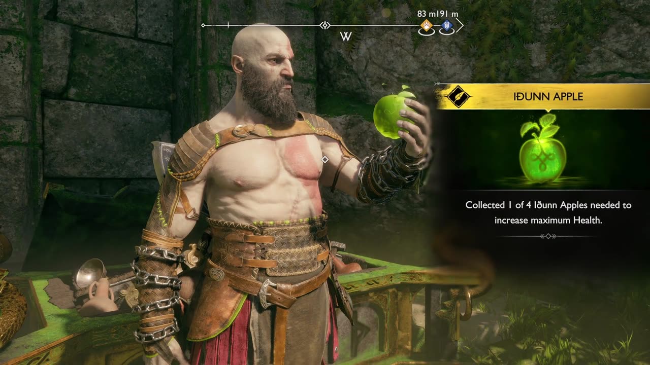 Puzzle Chest near the Cliffside Ruins.